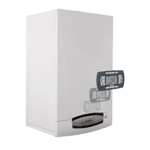 Котёл настенный BAXI NUVOLA3 COMFORT 240 Fi, 24 кВт, 2-контура, турбо,с выносной панелью и встроенным бойлером (Италия)